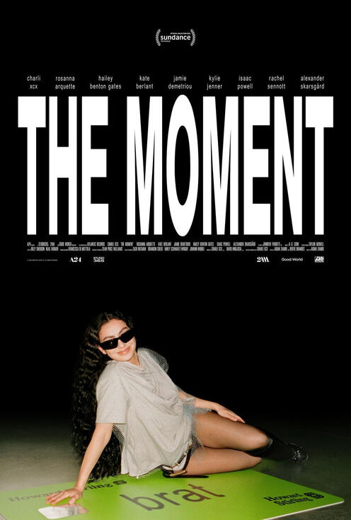 The Moment - Charlie XCX film poster